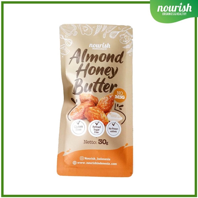

Kirim Sekarang Almond Honey Butter Almond Rasa Madu Butter 3gr K64