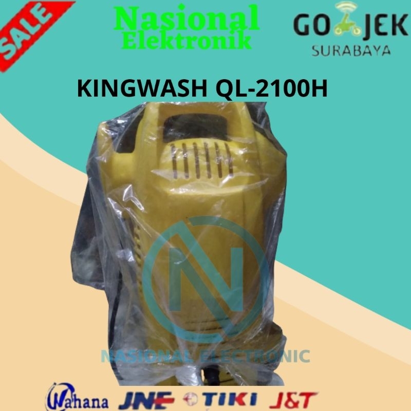 SEMPROTAN AIR SABUN CUCI MOBIL KINGWASH QL2100H/CAR WASH FOAM WATER GUN KINGWASH QL2100H/SEMPROTAN B