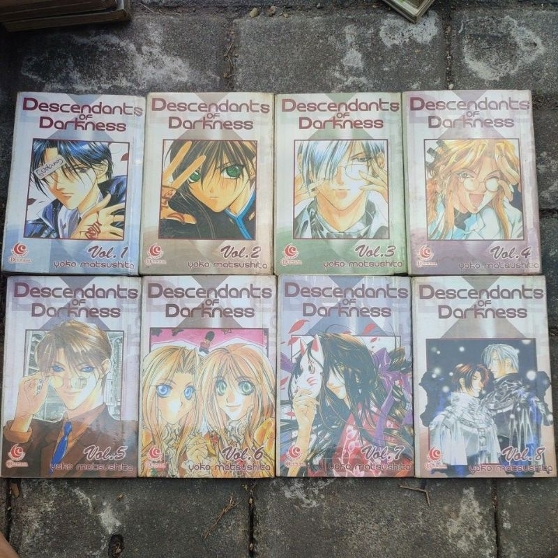 komik second DESCENDANTS OF DARKNESS 1-8. ks