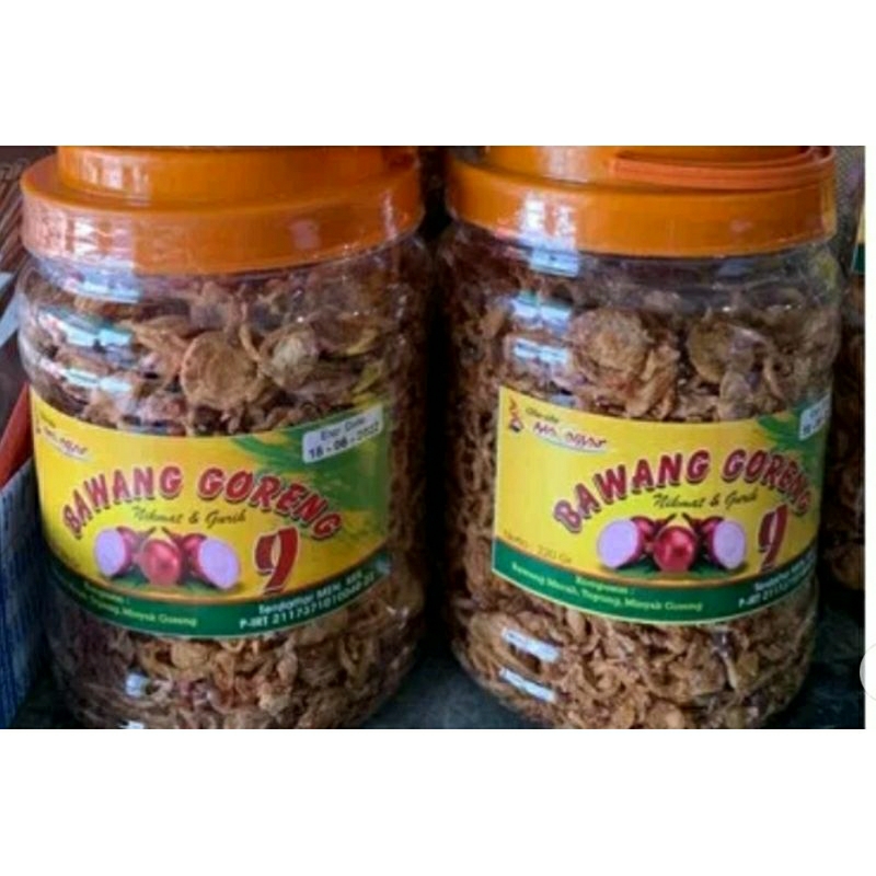 

bawang goreng cap 9 250gr