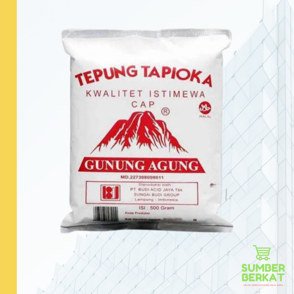 

GUNUNG TEPUNG TAPIOKA 500 GR