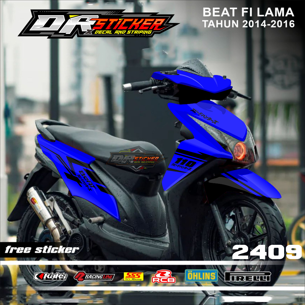 Sticker Terbaru Beat Fi  2014 2015 2016  Full Body Stiker Beat Fi  2014 2015 2016  Full Body