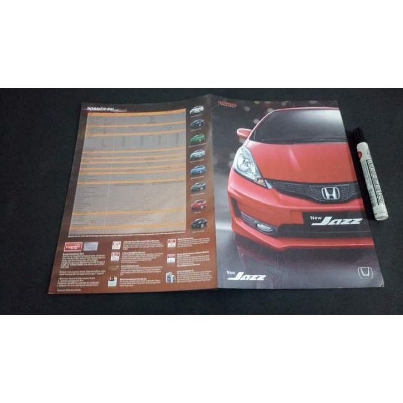 HONDA NEW JAZZ ~ GEN 2 ~ BROSUR