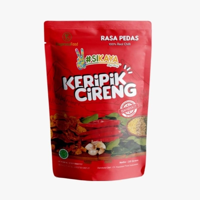 

keripik cireng pedas gurih 500g