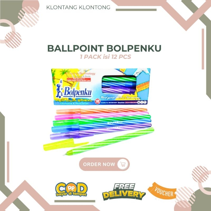 

Ballpoint Ulir Bolpenku 1 Pack