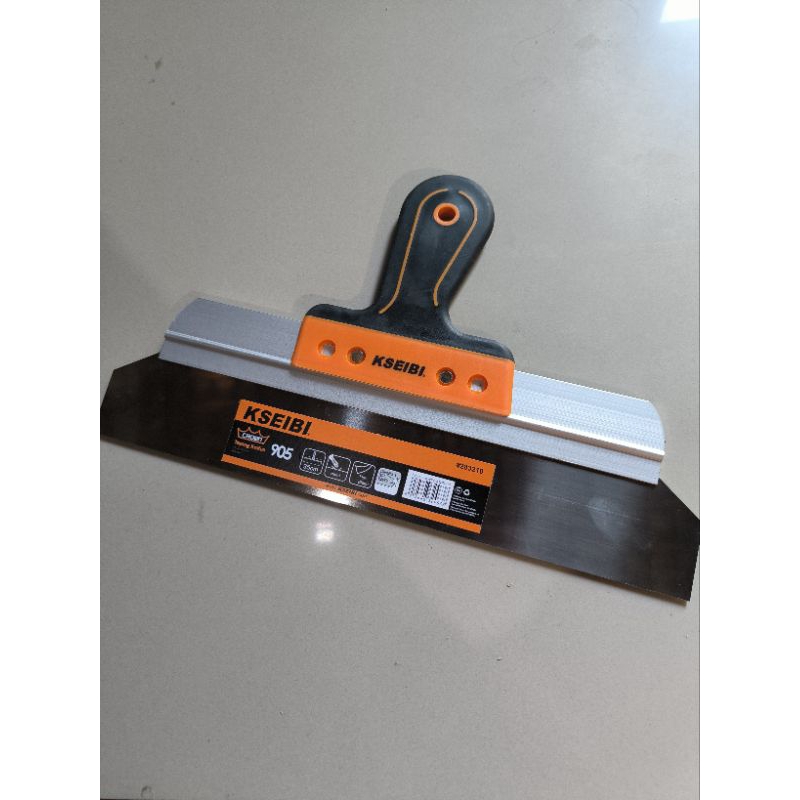KSEIBI Kape Stainless Sekrap Stainless Serbaguna Kape Scraper Scraper Cat Drywall Scrapper