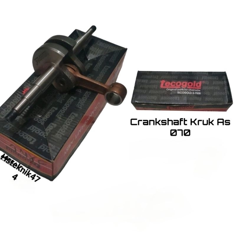 Crankshaft Kruk As Chain Saw Senso MS-070 TECOGOLD