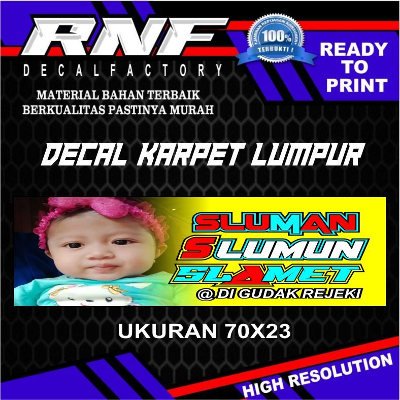 STIKER KARPET LUMPUR.STIKER KARPET TRUK,STIKER KARPET LUMPUR VARIASI