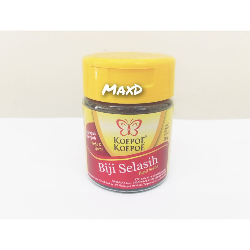 

Koepoe Koepoe Biji Selasih 50g 1 Pcs