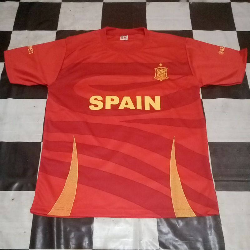 Jersey Timnas spanyol