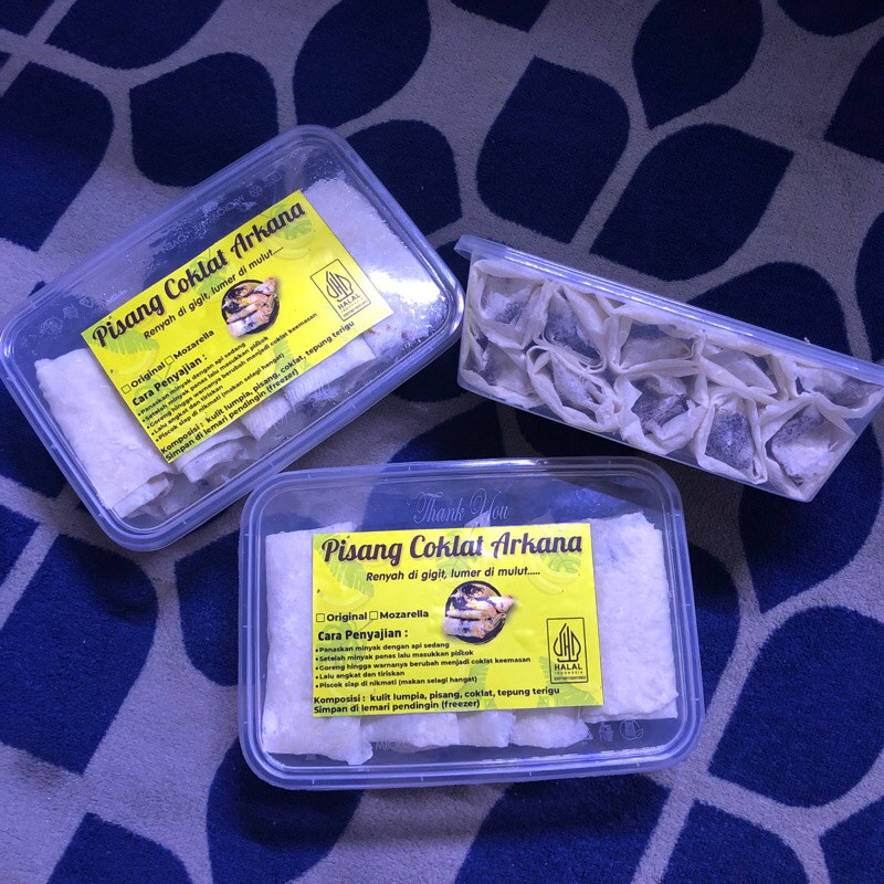 

piscok lumer / pisang coklat lumer