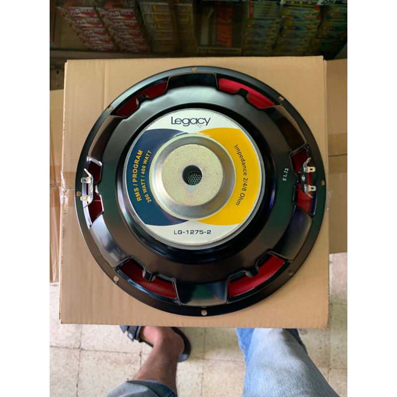 Speaker 12 inch subwofer Legacy 1275-2 original 400watt