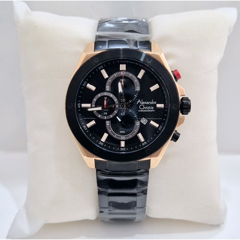 Alexandre christie 6674 chrono black original