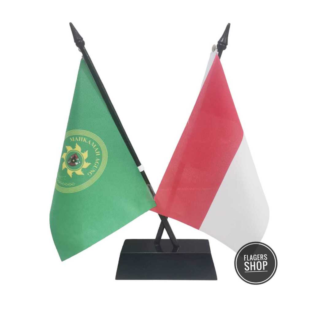 

Bendera Meja Indonesia - Mahkamah Agung RI + Tiang Silang