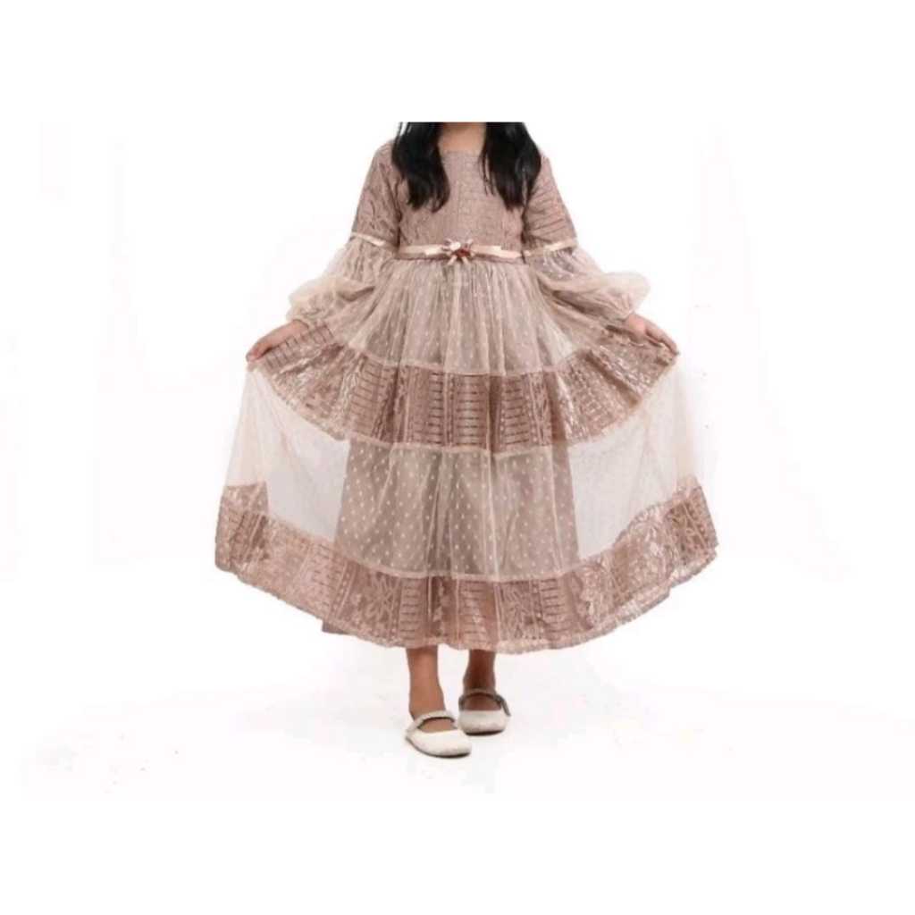 gaun muslim anak / dress muslim anak / baju muslim anak