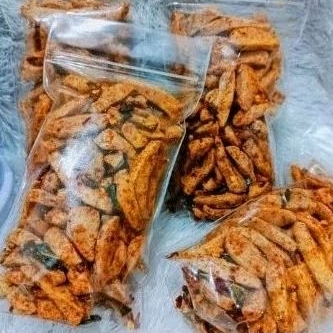 

basreng pedas campuran daun jeruk mantap