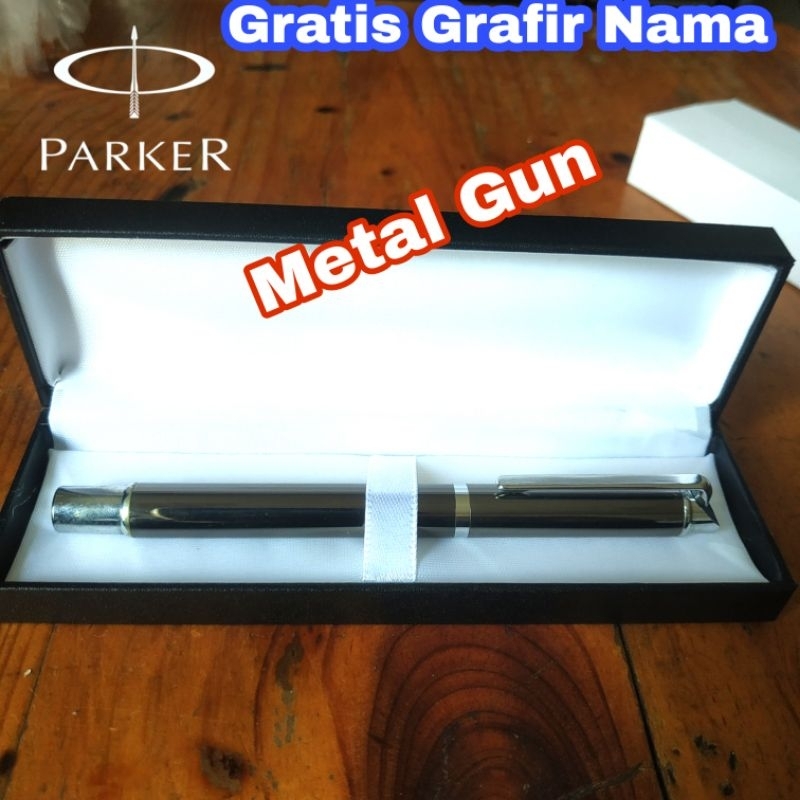 

pulpen ballpoin rollerball parker mewah elegan dan exclusive gratis grafir nama