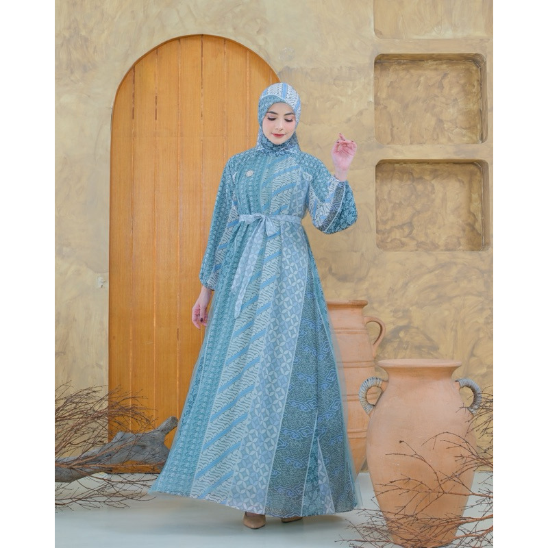 LIVIA SET HIJAB | SET HIJAB KEKINIAN | BAJU KONDANGAN WANITA KEKINIAN | GAMIS GIES BUTIK TERBARU