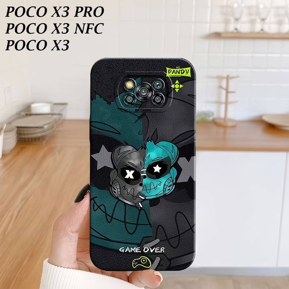Softcase Hp Xiaomi Poco X3 X3 NFC X3 PRO Fashion Case Anime Case Poco X3 X3 NFC X3 PRO Silikon TPU P