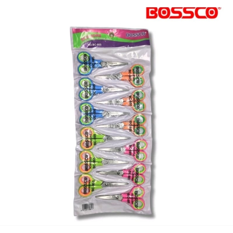 

Adn (12pcs) Gunting / Gunting kertas 4,5inch-6,5inch