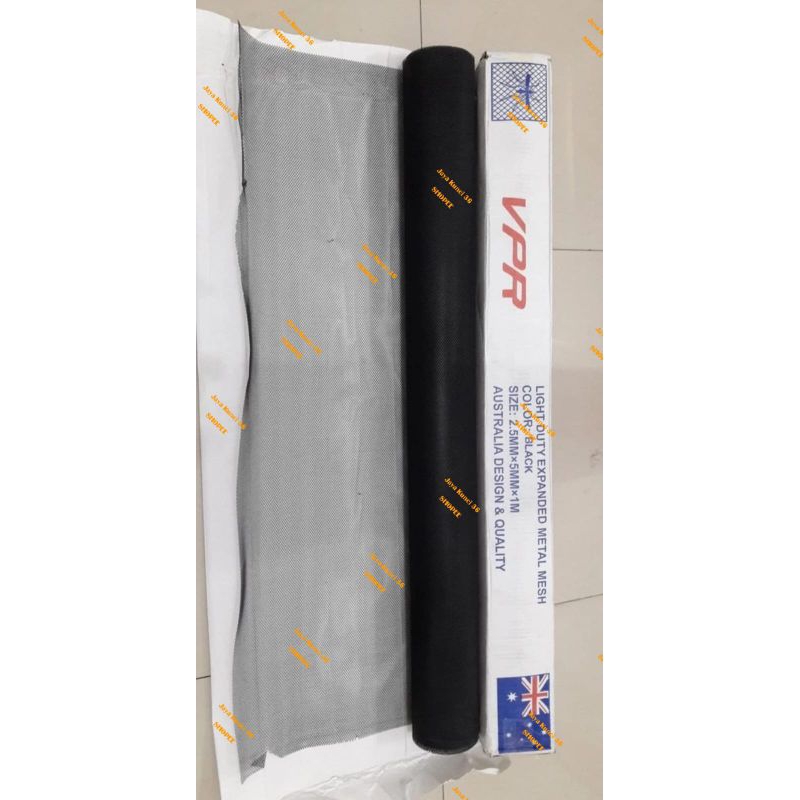 Kawat Parabola Baja Warna / Kawat Jaring Nyamuk Parabola Baja Warna HITAM PUTIH COKLAT