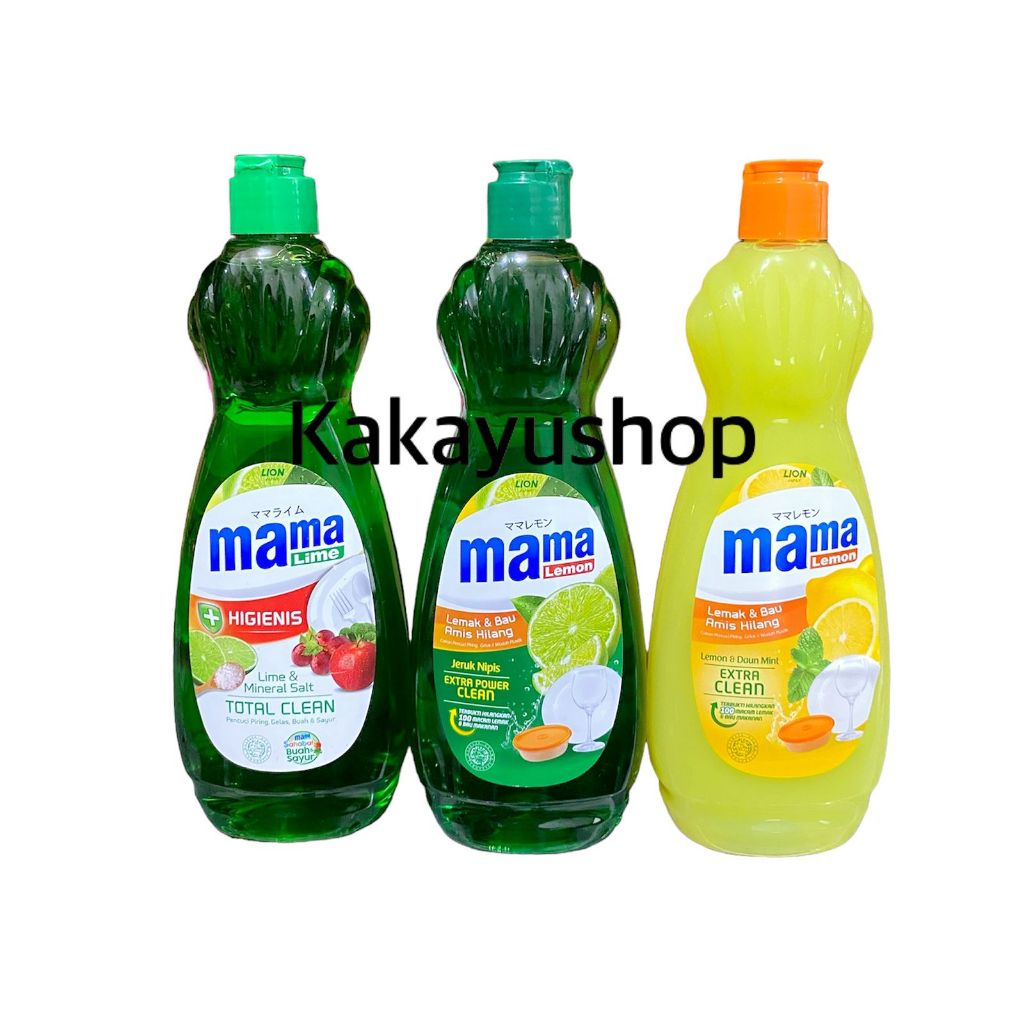 MAMA LEMON / LIME Sabun Cuci Piring Botol 750ml