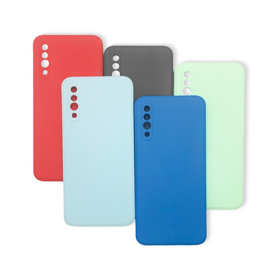 Softcase Vogue Samsung A30S/A50/A50S Silicon Case Warna Casing Anti Noda Jamur NW