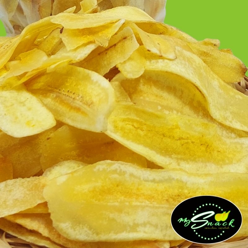 

WAJIB BACA DESKRIPSI KERIPIK PISANG GRADE (A) KRIPIK PISANG KEPOK ORIGINAL ASIN GURIH 500g