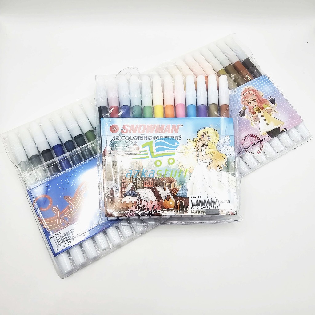 

Spidol warna snowman - coloring spidol (PW -12A / PW -24A)