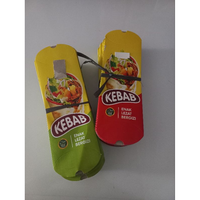 

KEBAB OVAL JUMBO CUSTOM ISI 1000PCS (sudah tarikan)