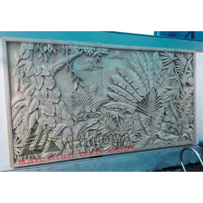 Relief ukiran dinding - Jual Batu Alam - Pengrajin dan produsen batu alam dinding berbagai motif sep