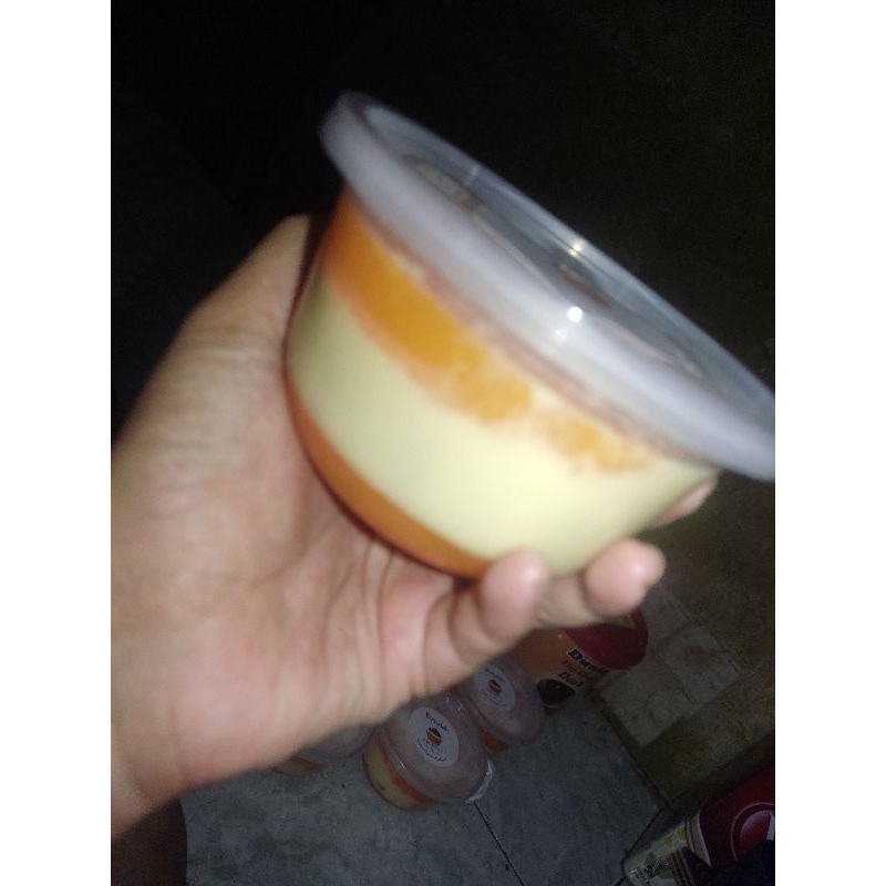 

Puding Bunda Manggo Sago Puding Cup 300ml Mangga Asli