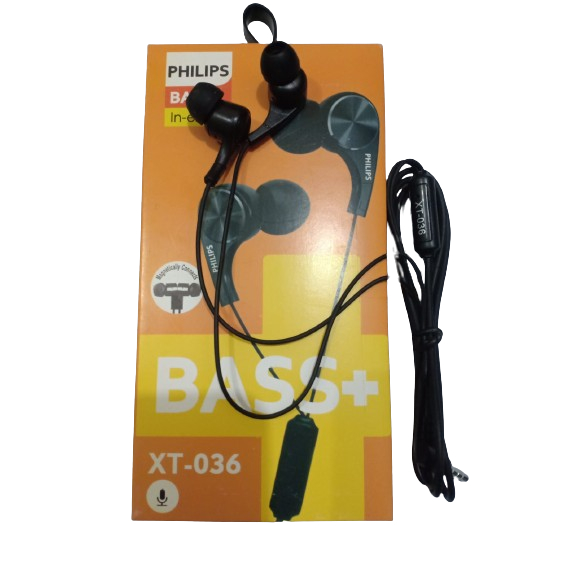 Headshet Philips AT036 Magnetic Bass+ AT-036 Earphone