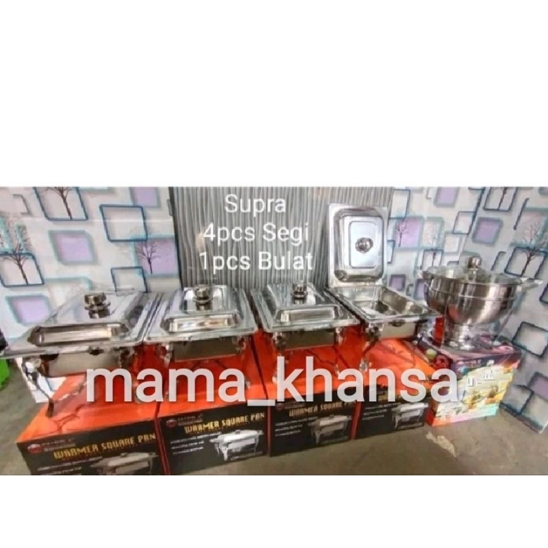 set prasmanan Supra 4 +1