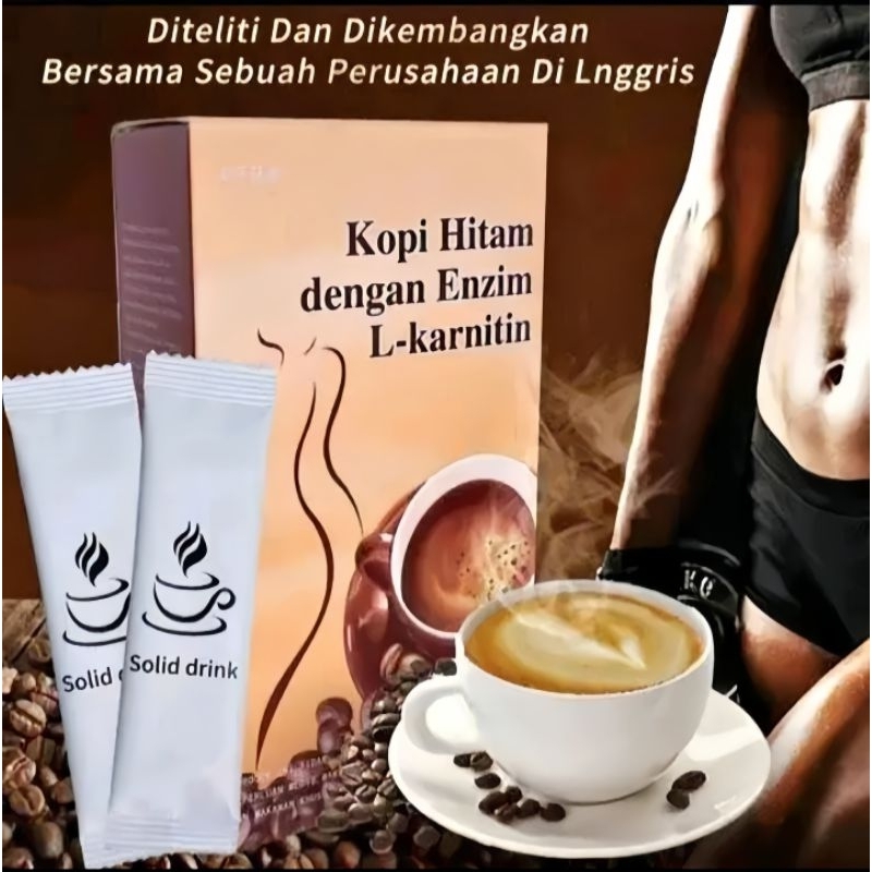 

KOPI HITAM KOPI INSTAN L-CARNITINE KOPI DIET LANGSING (10 SACHET)