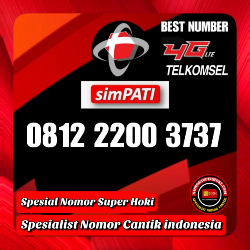 NOMOR CANTIK KARTU PERDANA SIMPATI TELKOMSEL_3737