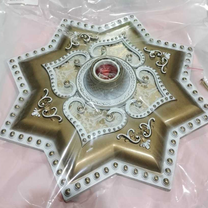 FITING HIAS ORNAMEN PLAFON 30 CM BAHAN PLASTIC