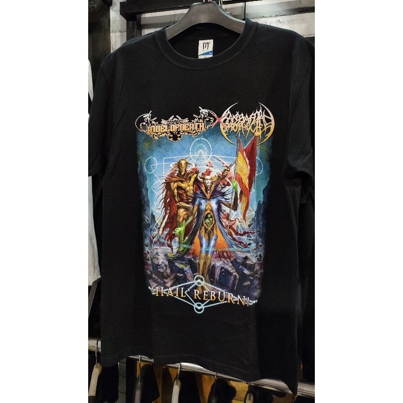 tshirt angel of death x barbarian prophecies (spain)