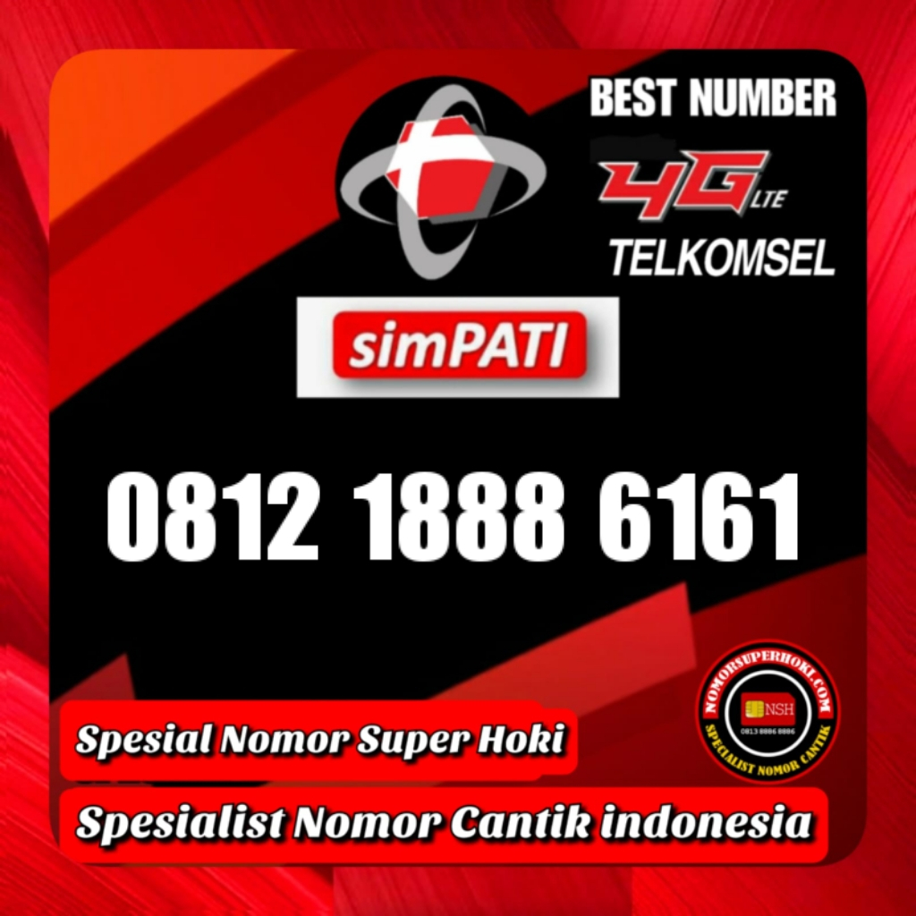 NOMOR CANTIK KARTU PERDANA TELKOMSEL SIMPATI _6161
