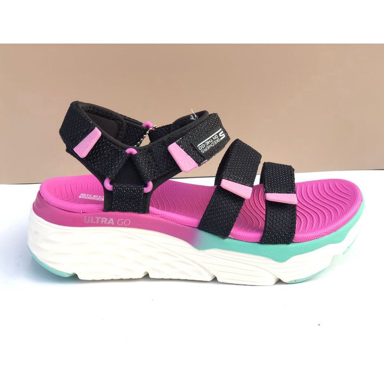 Paling Diminati Sandal Skechers on the go max cushioning woman  Skechers sandal Skechers sandal sepa