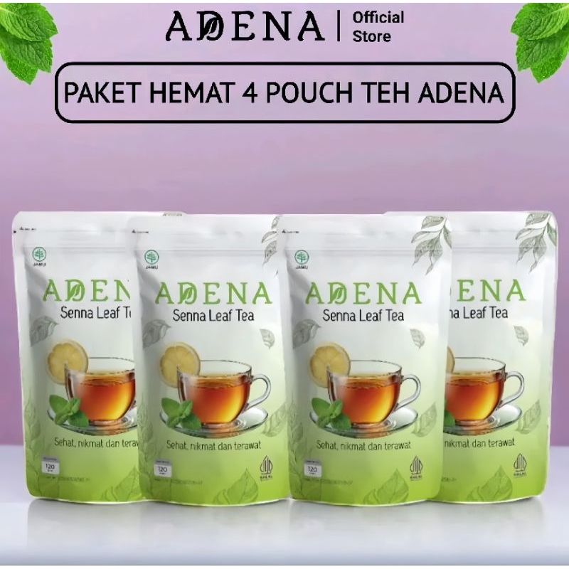 

SPESIAL PROMO ADENA Senna Leaf Tea isi 4pcs-Minuman Teh Herbal Membantu Melancarkan BAB Menurunkan BB free Dried Lemon Aman Asli