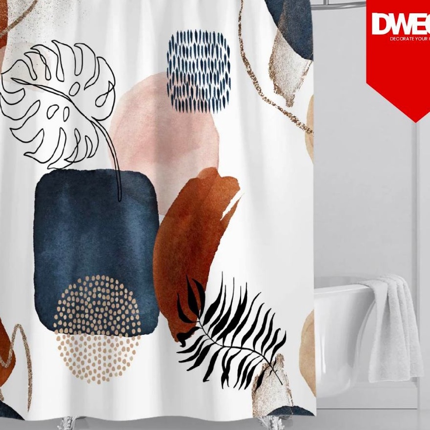 Kilat Gorden Kamar Mandi Premium Tirai Kamar Mandi