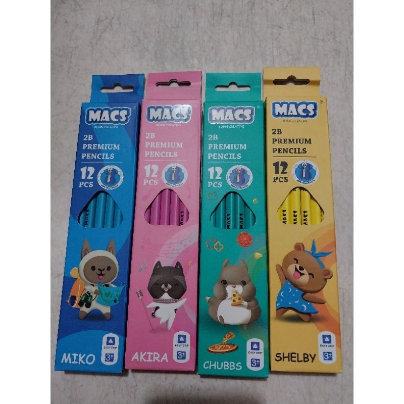 

PENSIL SEGITIGA PREMIUM 2B MACS