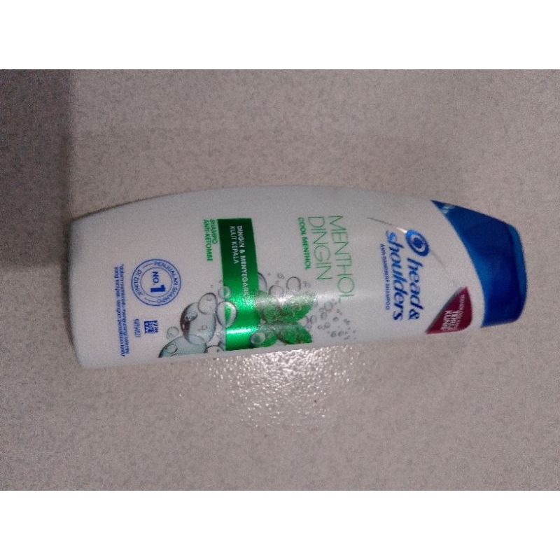 shampo head and shoulders mentol dingin 160ml