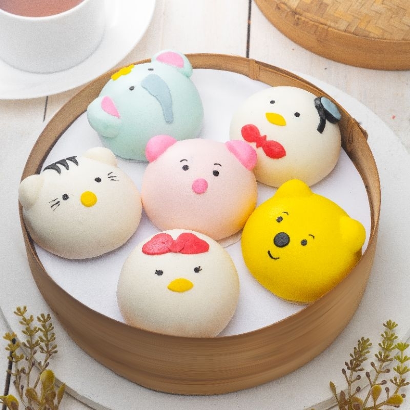 

Bakpao Karakter Isi Ayam & Sosis