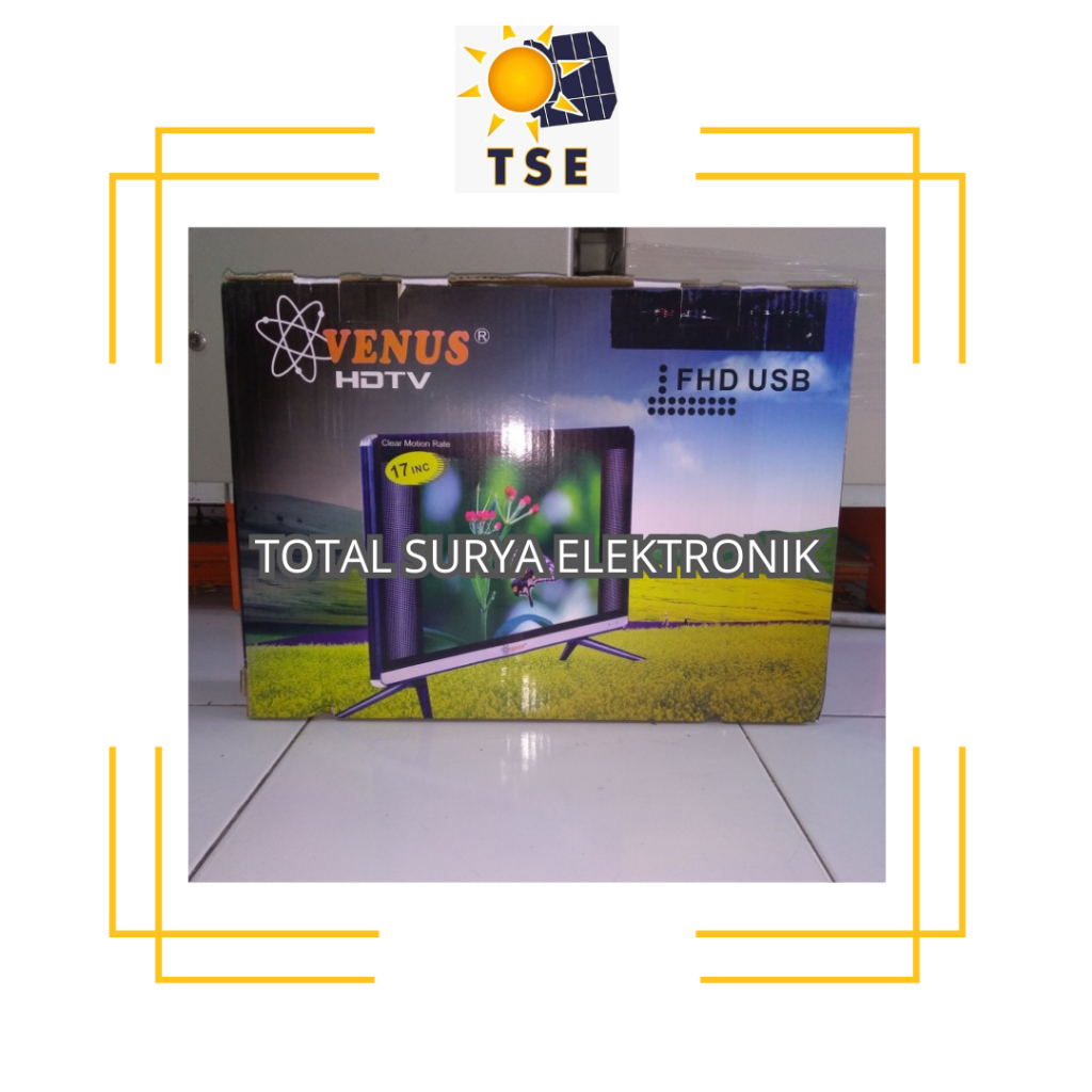 TV / TELEVISI LED VENUS 17 INCH HDTV