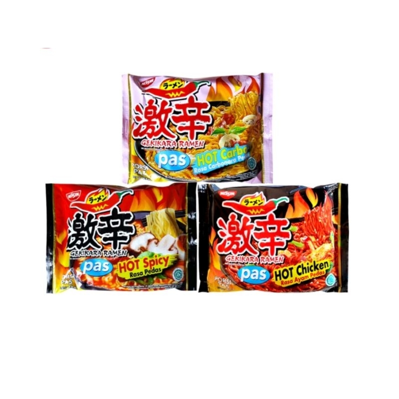 

Nissin Gekikara Ramen Mie Instant