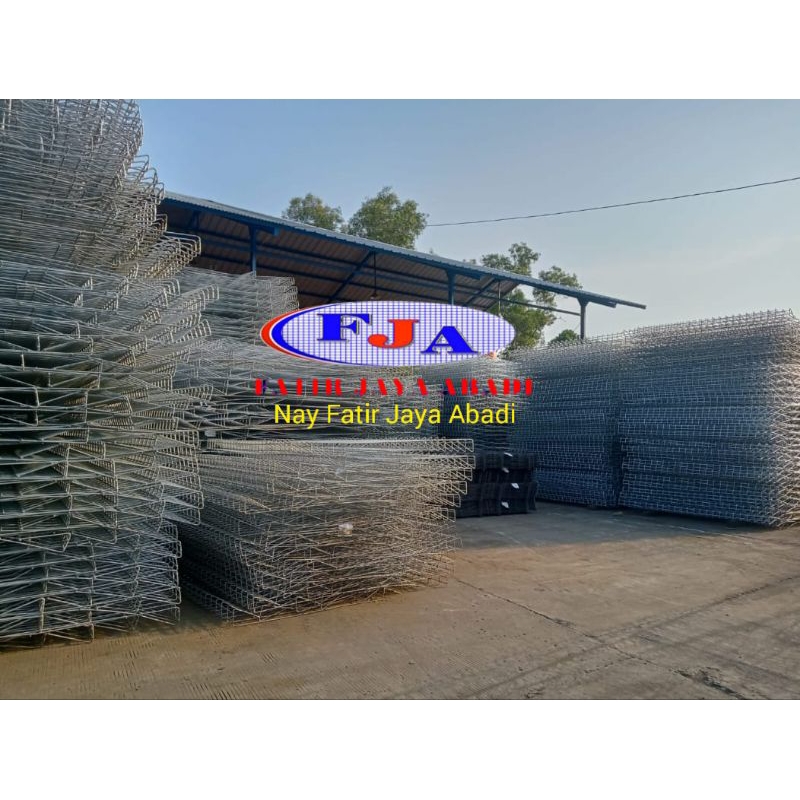 Pagar BRC T.190 x L.240 x Dia 6 mm Hot Dip Galvanized