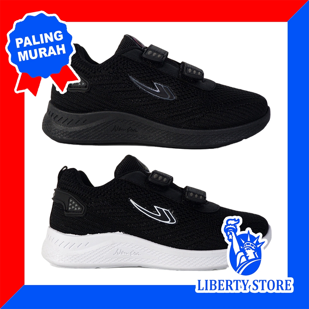 NEW ERA Sepatu Sekolah Anak Cewek / Cowok CINDY PRO 101