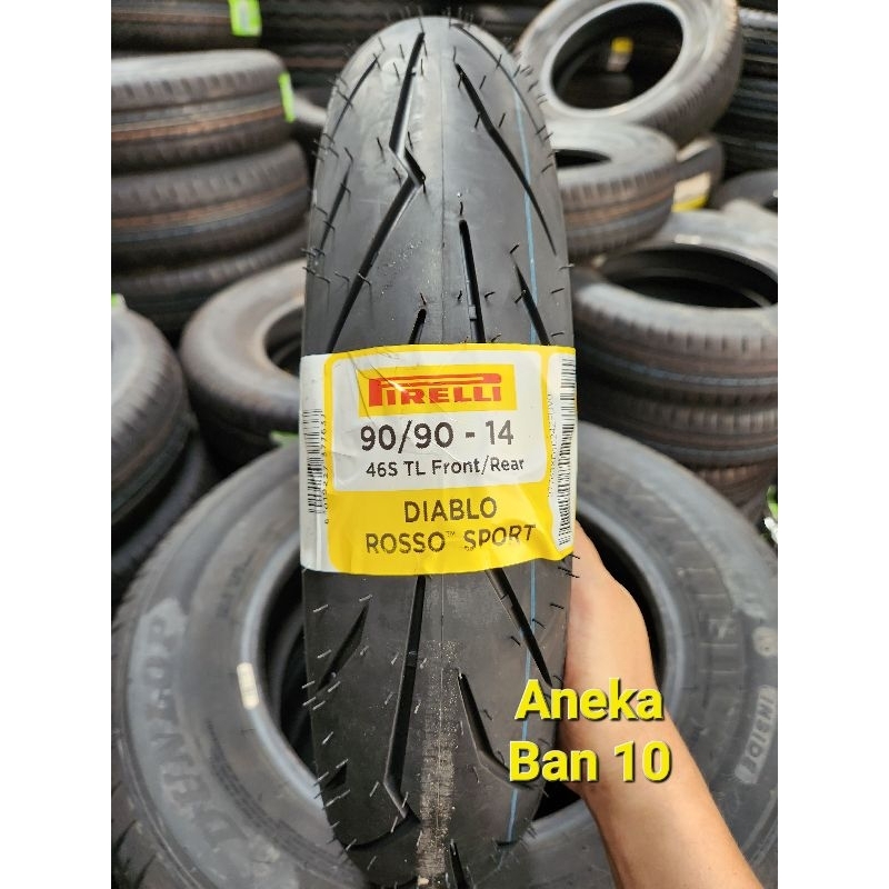 Ban Pirelli 90/90-14 Diablo Rosso Sport Tubeless